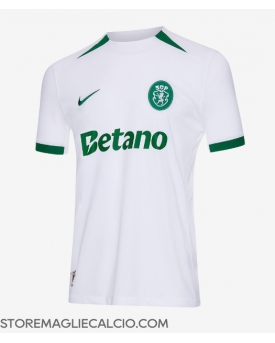 Sporting CP Maglia Gara Trasferta Repliche 2024-25 Maniche Corte Sporting CP Maglia Gara Trasferta Repliche 2024-25 Maniche Corte